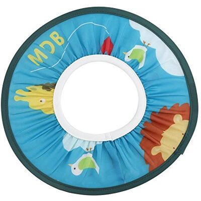 Fdit Tissu Imperméable pour Bébé Shampooing Cap Élastique Bébé Enfants Enfants Cheveux Protéger Douche De Bain Protection Chapeau(Bleu) - Publicité Fdit Tissu Imperméable pour Bébé Shampooing Cap Élastique Bébé Enfants Enfants Cheveux Protéger Douche De Bain Protection Chapeau(Bleu) - Publicité
