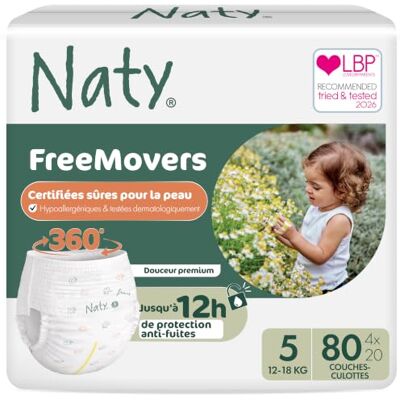 Pampers Éco Naty Junior - Couches pour bébé - Publicité Pampers Éco Naty Junior - Couches pour bébé - Publicité