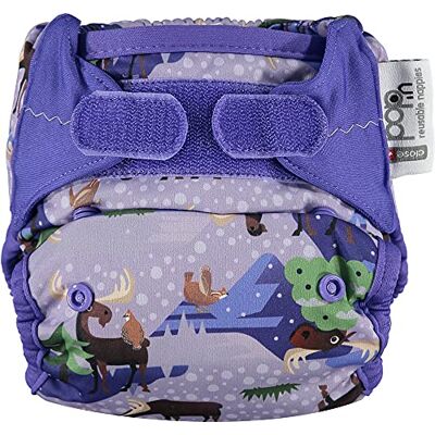 Couche Velcro Bambou Moose Réutilisable - Couche - Publicité Couche Velcro Bambou Moose Réutilisable - Couche - Publicité