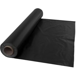 Provarm Film de protection pour chape, film en polyéthylène noir, membrane résistante à l'humidité, film polyéthylène robuste, différentes tailles et épaisseurs - Publicité Provarm Film de protection pour chape, film en polyéthylène noir, membrane résistante à l'humidité, film polyéthylène robuste, différentes tailles et épaisseurs - Publicité
