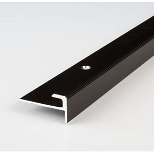 AUER stair nosing Profilé d'encastrement Aluminium Bronze foncé Largeur 28 mm Hauteur 5 mm Longueur 900 mm Percé Profil de bordure 1 pièce - Publicité AUER stair nosing Profilé d'encastrement Aluminium Bronze foncé Largeur 28 mm Hauteur 5 mm Longueur 900 mm Percé Profil de bordure 1 pièce - Publicité