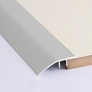 PQPQLI Seuil De Porte Barre Autocollant Rail De Transition Pour Sols Profilé De Transition Alu Anodisé Profilé De Rattrapage Profilé D’adaptation Rampe De Seuil En Aluminium Installation Facile(Sil - Publicité PQPQLI Seuil De Porte Barre Autocollant Rail De Transition Pour Sols Profilé De Transition Alu Anodisé Profilé De Rattrapage Profilé D’adaptation Rampe De Seuil En Aluminium Installation Facile(Sil - Publicité