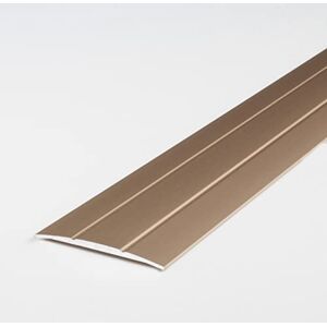 PROVISTON barre de seuil Aluminium anodisé Bronze clair Largeur 38 mm Hauteur 1,8 mm Longueur 1000 mm À coller Barre de seuil recouvrement 1 pièce - Publicité PROVISTON barre de seuil Aluminium anodisé Bronze clair Largeur 38 mm Hauteur 1,8 mm Longueur 1000 mm À coller Barre de seuil recouvrement 1 pièce - Publicité
