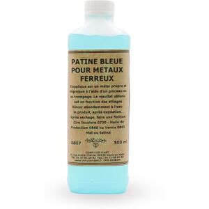 ART Patine Bleue (0807) pour Métaux Ferreux (500mL) - Publicité ART Patine Bleue (0807) pour Métaux Ferreux (500mL) - Publicité