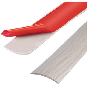 ztowoto Bande de seuil en PVC de 100cm, bandes de transition de sol, bandes de revêtement de sol stratifié, bande de séparation de porte de sol auto-adhésive (100cm-4cm-Grain de bois de frêne) - Publicité ztowoto Bande de seuil en PVC de 100cm, bandes de transition de sol, bandes de revêtement de sol stratifié, bande de séparation de porte de sol auto-adhésive (100cm-4cm-Grain de bois de frêne) - Publicité