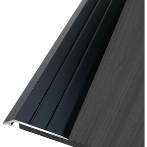 EYTVYUWPT Barre De Seuil, Bande de Transition Rattrapage De Niveau, Adhesive Transition de Seuil, pour Moquette Vinyle/Carrelage/Bois/Stratifié(Black,270cm(3 * 90cm)) - Publicité EYTVYUWPT Barre De Seuil, Bande de Transition Rattrapage De Niveau, Adhesive Transition de Seuil, pour Moquette Vinyle/Carrelage/Bois/Stratifié(Black,270cm(3 * 90cm)) - Publicité