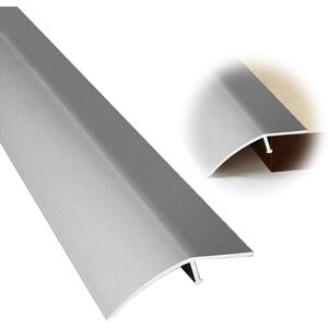 EYTVYUWPT Barre de Porte en Aluminium Barre de Seuil Rattrapage de Niveau pour Seuil de Porte, Rampe, Carrelage Stratifié, Pont Entre 7 et 25mm(Grey,5.2x150cm) - Publicité EYTVYUWPT Barre de Porte en Aluminium Barre de Seuil Rattrapage de Niveau pour Seuil de Porte, Rampe, Carrelage Stratifié, Pont Entre 7 et 25mm(Grey,5.2x150cm) - Publicité