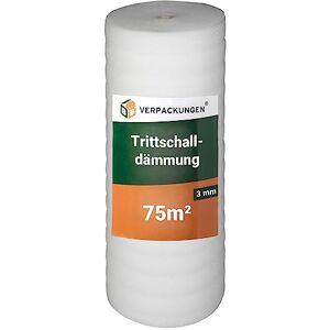 BB-Verpackungen 75 m² Isolation phonique 1,0 x 25 m (3 mm d'épaisseur, très bonne isolation phonique et thermique) Sets entre 25 m² et 500 m - Publicité BB-Verpackungen 75 m² Isolation phonique 1,0 x 25 m (3 mm d'épaisseur, très bonne isolation phonique et thermique) Sets entre 25 m² et 500 m - Publicité