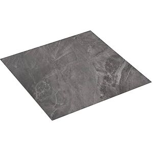 vidaXL Dalles de plancher PVC autoadhésif 5,11 m² noir avec motif - Publicité vidaXL Dalles de plancher PVC autoadhésif 5,11 m² noir avec motif - Publicité