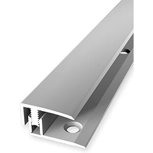 PROVISTON Profilé de finition sol stratifié Largeur 21 mm Niveau de rattrappage 7-12 mm Longueur 1000 mm Profilé en alu Profilé d'arrêt Couleur argent 1 pièce - Publicité PROVISTON Profilé de finition sol stratifié Largeur 21 mm Niveau de rattrappage 7-12 mm Longueur 1000 mm Profilé en alu Profilé d'arrêt Couleur argent 1 pièce - Publicité