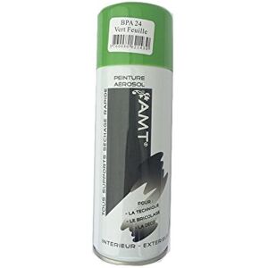 AMT Bombe de Peinture aérosol Vert Feuille - Publicité AMT Bombe de Peinture aérosol Vert Feuille - Publicité