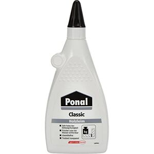 Ponal Classic Holzleim, colle à bois prête à l'emploi avec une grande résistance au collage pour les collages de montage, de surfaces et de joints, flacon de 225 g de colle de bricolage transparente. Publicité Ponal Classic Holzleim, colle à bois prête à l'emploi avec une grande résistance au collage pour les collages de montage, de surfaces et de joints, flacon de 225 g de colle de bricolage transparente. Publicité