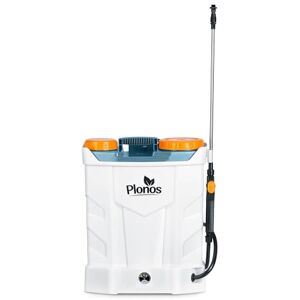 Plonos Pulvérisateur à Pression Rechargeable Sac À Dos Capacité 16 L Batterie 8 Ah 12 V Lance 4 Buse Blanc - Publicité Plonos Pulvérisateur à Pression Rechargeable Sac À Dos Capacité 16 L Batterie 8 Ah 12 V Lance 4 Buse Blanc - Publicité