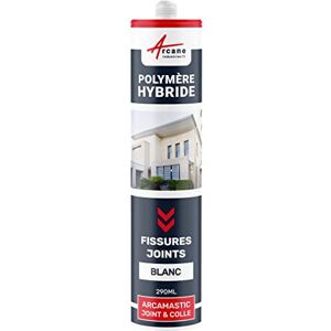 ARCANE INDUSTRIES Mastic d'étanchéité, joint extérieur, fissure, béton 290 ml x 1 Blanc - Publicité ARCANE INDUSTRIES Mastic d'étanchéité, joint extérieur, fissure, béton 290 ml x 1 Blanc - Publicité