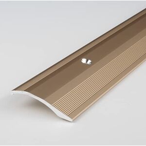 PROVISTON Profilé de rattrapage Alu anodisé Bronze clair Largeur 40 mm Hauteur 5 mm Longueur 1000 mm Nez de marche à visser Barre de seuil de rattrapage 1 pièce - Publicité PROVISTON Profilé de rattrapage Alu anodisé Bronze clair Largeur 40 mm Hauteur 5 mm Longueur 1000 mm Nez de marche à visser Barre de seuil de rattrapage 1 pièce - Publicité