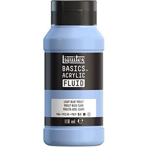 Liquitex - Basics Fluid 118ml - Light Blue Violet - peinture acrylique - Publicité Liquitex - Basics Fluid 118ml - Light Blue Violet - peinture acrylique - Publicité