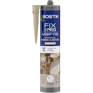 Bostik - fixpro msp115 mastic pour joints intérieurs/extérieurs en polymère pour pierre/béton - Publicité Bostik - fixpro msp115 mastic pour joints intérieurs/extérieurs en polymère pour pierre/béton - Publicité
