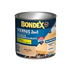 Bondex Vernis Incolore Mat - 446429 - Publicité Bondex Vernis Incolore Mat - 446429 - Publicité