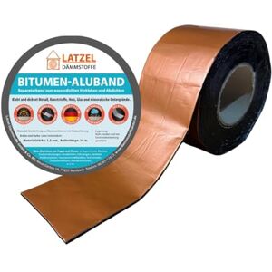 Latzel Dämmstoffe Ruban d'étanchéité en aluminium bitumé Ruban de réparation de bitume Couleur Cuivre 200 mm Rouleau de 10 m d'épaisseur 1,5 mm - Publicité Latzel Dämmstoffe Ruban d'étanchéité en aluminium bitumé Ruban de réparation de bitume Couleur Cuivre 200 mm Rouleau de 10 m d'épaisseur 1,5 mm - Publicité