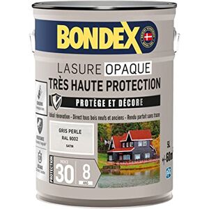 BONDEX Teinture satinée pour bois - Gris perle - 5 L - Publicité BONDEX Teinture satinée pour bois - Gris perle - 5 L - Publicité