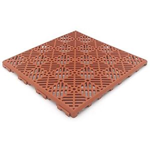 ANTIHUMEDADES Dalle couleur Terre cuite: 30 x 30 x 1,5 cm. Autoventilée et anti-humidité pour piscines, salles de bains, zones humides, débarras. Fabriquée en Espagne - Publicité ANTIHUMEDADES Dalle couleur Terre cuite: 30 x 30 x 1,5 cm. Autoventilée et anti-humidité pour piscines, salles de bains, zones humides, débarras. Fabriquée en Espagne - Publicité