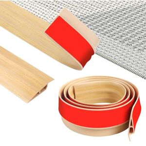 ztowoto 200cm PVC Barre De Seuil,Flexible Seuil De Porte Adhesif AntidéRapant, Moquette Transition de Seuil Pour RevêTement De Sol,Portes, Carrelage,Bois (Largeur:7cm-Grain de bois brut-A5015) - Publicité ztowoto 200cm PVC Barre De Seuil,Flexible Seuil De Porte Adhesif AntidéRapant, Moquette Transition de Seuil Pour RevêTement De Sol,Portes, Carrelage,Bois (Largeur:7cm-Grain de bois brut-A5015) - Publicité
