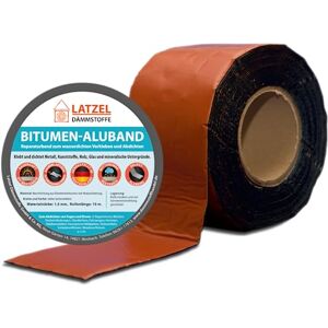 Latzel Dämmstoffe Ruban d'étanchéité en aluminium bitumé Ruban de réparation de bitume Couleur : Rouge brique de terre cuite 300 mm Rouleau de 10 m d'épaisseur 1,5 mm - Publicité Latzel Dämmstoffe Ruban d'étanchéité en aluminium bitumé Ruban de réparation de bitume Couleur : Rouge brique de terre cuite 300 mm Rouleau de 10 m d'épaisseur 1,5 mm - Publicité
