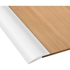 volumoon 2 Mètres Bande de Seuil de Porte de Sol en Caoutchouc PVC, Barre de Seuil, Profilé de Transition, Bandes de Garniture de Porte de Tapis, Convient pour Une Pente de Seuil de 5 mm (Blanc) - Publicité volumoon 2 Mètres Bande de Seuil de Porte de Sol en Caoutchouc PVC, Barre de Seuil, Profilé de Transition, Bandes de Garniture de Porte de Tapis, Convient pour Une Pente de Seuil de 5 mm (Blanc) - Publicité