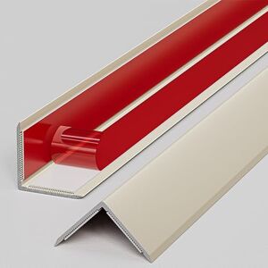 EYTVYUWPT Barre De Seuil Aluminium Bande De Transition De Porte De Sol, Avec Adhésif, Rampe Moquette/carrelage/entrée/Profilé De Transition De Sol en Vinyle(Cream,2.5x270cm) - Publicité EYTVYUWPT Barre De Seuil Aluminium Bande De Transition De Porte De Sol, Avec Adhésif, Rampe Moquette/carrelage/entrée/Profilé De Transition De Sol en Vinyle(Cream,2.5x270cm) - Publicité