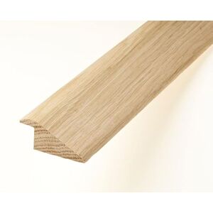 Universal Moudlings Bande de seuil de porte en chêne massif Section R 7 mm Rampe Réducteur Garniture 90 cm pour sols en bois et stratifié brut - Publicité Universal Moudlings Bande de seuil de porte en chêne massif Section R 7 mm Rampe Réducteur Garniture 90 cm pour sols en bois et stratifié brut - Publicité