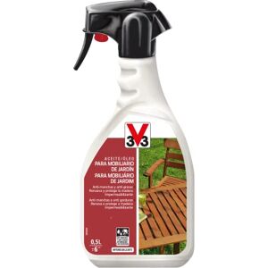 V33 Pulvérisateur d'huile teck 0,5 l, incolore - Publicité V33 Pulvérisateur d'huile teck 0,5 l, incolore - Publicité