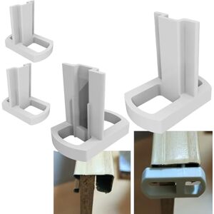 Ampfy LOT DE EN T POUR RAIL DE PORTE DE PLACARD COULISSANTE SANS ROULETTE REMPLACEMENT COMPATIBLE AVEC PORTE DE BRICO DÉPÔT/LEROY MERLIN/CASTORAMA/MR BRICOLAGE ETC… (4 GUIDES) - Publicité Ampfy LOT DE EN T POUR RAIL DE PORTE DE PLACARD COULISSANTE SANS ROULETTE REMPLACEMENT COMPATIBLE AVEC PORTE DE BRICO DÉPÔT/LEROY MERLIN/CASTORAMA/MR BRICOLAGE ETC… (4 GUIDES) - Publicité