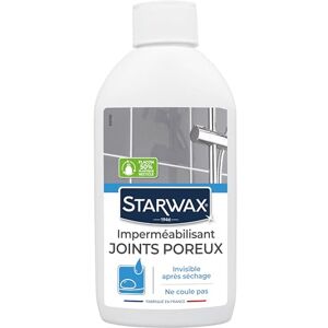STARWAX Imperméabilisant pour joints poreaux Effet déperlant Anti infiltration et absorption Facilite l'entretien Retarde l'encrassement Ne coule pas Fabriqué en France 200ml - Publicité STARWAX Imperméabilisant pour joints poreaux Effet déperlant Anti infiltration et absorption Facilite l'entretien Retarde l'encrassement Ne coule pas Fabriqué en France 200ml - Publicité