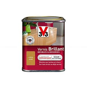 V33 Peinture pour meubles et objets chêne doré - Publicité V33 Peinture pour meubles et objets chêne doré - Publicité