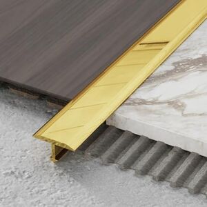 Eviso Barre de Seuil en Laiton Massif Profilé en T – Profil de Transition Décoratif pour Parquet, Carrelage et Pierre – Joint de Dilatation Haut de Gamme et Durable – Finition Élégante et Technique - Publicité Eviso Barre de Seuil en Laiton Massif Profilé en T – Profil de Transition Décoratif pour Parquet, Carrelage et Pierre – Joint de Dilatation Haut de Gamme et Durable – Finition Élégante et Technique - Publicité