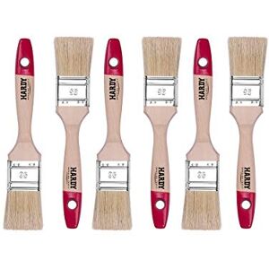 Ensemble de 6 pinceaux Hardy - 75 mm de large - Set de pinceaux en bois - Série 36 - Publicité Ensemble de 6 pinceaux Hardy - 75 mm de large - Set de pinceaux en bois - Série 36 - Publicité