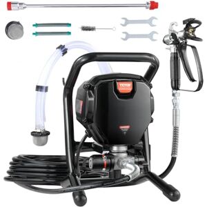VEVOR Système de Peinture par Pulvérisation 750 W 3000 PSI Pulvérisateur sans Air Portable 1,2 L/Min Pistolet de Peinture avec Tuyau 7,6 m pour Peinture Intérieure Extérieure Fournitures Clôtures - Publicité VEVOR Système de Peinture par Pulvérisation 750 W 3000 PSI Pulvérisateur sans Air Portable 1,2 L/Min Pistolet de Peinture avec Tuyau 7,6 m pour Peinture Intérieure Extérieure Fournitures Clôtures - Publicité