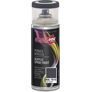 AMBRO-SOL - Smalto Acrilico Multiuso 400 ml - Gris Ardoise - Spray Peinture - Publicité AMBRO-SOL - Smalto Acrilico Multiuso 400 ml - Gris Ardoise - Spray Peinture - Publicité