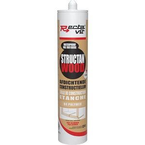 RECTAVIT Structan Colle à bois de construction polymère Cartouche de 290 ml Ton bois - Publicité RECTAVIT Structan Colle à bois de construction polymère Cartouche de 290 ml Ton bois - Publicité