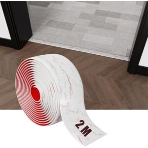 FFPMYF Profilé de transition épais, bande auto-adhésive de séparation pour combler les espaces dans le sol, transition de seuil pour moquette, sol en carrelage (VOLAKAS-2M) - Publicité FFPMYF Profilé de transition épais, bande auto-adhésive de séparation pour combler les espaces dans le sol, transition de seuil pour moquette, sol en carrelage (VOLAKAS-2M) - Publicité