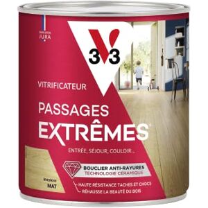 V33 Passages Extrêmes Bois Vitrificateur - Mat - 750ml - Vitrificateur - Publicité V33 Passages Extrêmes Bois Vitrificateur - Mat - 750ml - Vitrificateur - Publicité