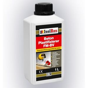 Isolbau 1 l Beton plastif izierer Additif Beton verflüssiger Finition Moyen verflüssiger béton - Publicité Isolbau 1 l Beton plastif izierer Additif Beton verflüssiger Finition Moyen verflüssiger béton - Publicité