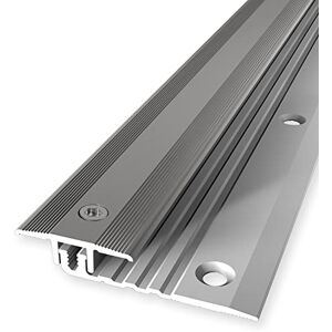 PROVISTON Barre de seuil de rattrapage sol vinyle Largeur 25 mm Niveau de rattrapage 4-9,5 mm Longueur 1000 mm Profilé de transition en alu Barre de jonction Aspect inox 1 pièce - Publicité PROVISTON Barre de seuil de rattrapage sol vinyle Largeur 25 mm Niveau de rattrapage 4-9,5 mm Longueur 1000 mm Profilé de transition en alu Barre de jonction Aspect inox 1 pièce - Publicité