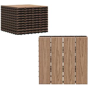 Outsunny Dalles terrasse caillebotis Lot de 11 pcs, Surface Max. 1 m² emboîtables, Installation très Simple, dim. 30 x 30 cm - Publicité Outsunny Dalles terrasse caillebotis Lot de 11 pcs, Surface Max. 1 m² emboîtables, Installation très Simple, dim. 30 x 30 cm - Publicité