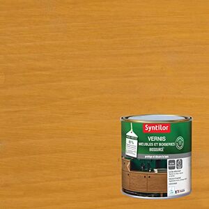 Syntilor Vernis Meubles et Boiseries Biosourcé Chêne Clair Mat 0,5L - Publicité Syntilor Vernis Meubles et Boiseries Biosourcé Chêne Clair Mat 0,5L - Publicité