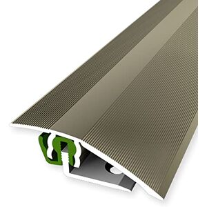 PROVISTON Barre de seuil pour parquet 51 x 3-23 x 900 mm Sablé Profilé en alu Profilé de rattrapage Épaisseur parquet 3-23 mm 1 pièce - Publicité PROVISTON Barre de seuil pour parquet 51 x 3-23 x 900 mm Sablé Profilé en alu Profilé de rattrapage Épaisseur parquet 3-23 mm 1 pièce - Publicité