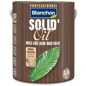 Blanchon SOLID OIL 2,5L NATURAL - Publicité Blanchon SOLID OIL 2,5L NATURAL - Publicité