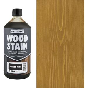 Littlefair's Teinte Bois 1ltr Teinture Bois Écologique À Base D'Eau et Sûre Lasure Bois Intérieur à Séchage Rapide Peinture Lasure pour Bois Nettoyage Facile Couleur:Pin doré - Publicité Littlefair's Teinte Bois 1ltr Teinture Bois Écologique À Base D'Eau et Sûre Lasure Bois Intérieur à Séchage Rapide Peinture Lasure pour Bois Nettoyage Facile Couleur:Pin doré - Publicité