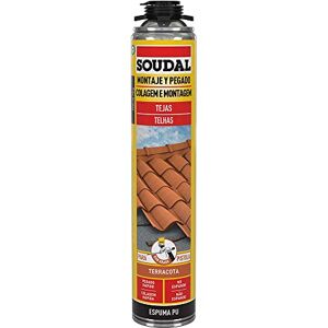 Soudal 96434 Mousse pour tuile Pistolet Rouge 750 ML, Multicolore - Publicité Soudal 96434 Mousse pour tuile Pistolet Rouge 750 ML, Multicolore - Publicité