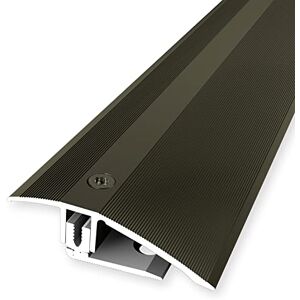 PROVISTON Profilé de rattrapage flexible parquet 51 x 7-23 x 1000 mm Bronze Compensation de la hauteur 7-23 mm Barre de seuil alu 1 pièce - Publicité PROVISTON Profilé de rattrapage flexible parquet 51 x 7-23 x 1000 mm Bronze Compensation de la hauteur 7-23 mm Barre de seuil alu 1 pièce - Publicité